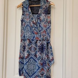 Zara Basic Faux Wrap dress size 5